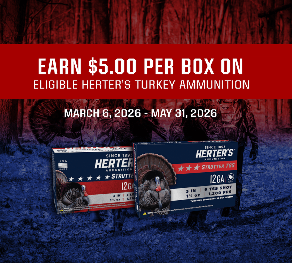 Herter's Turkey Ammo Rebate